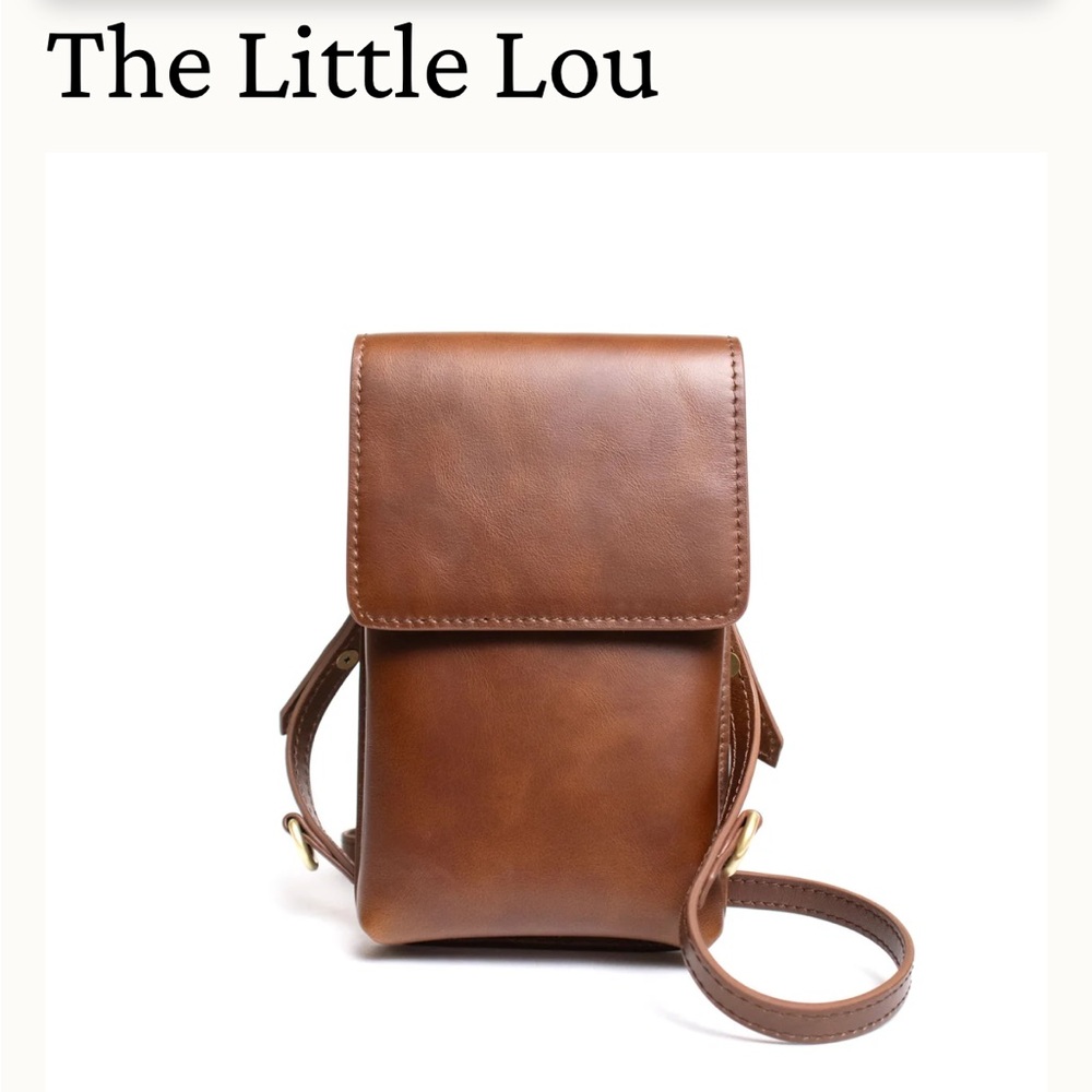 The Little Lou Brown Crossbody Bag
